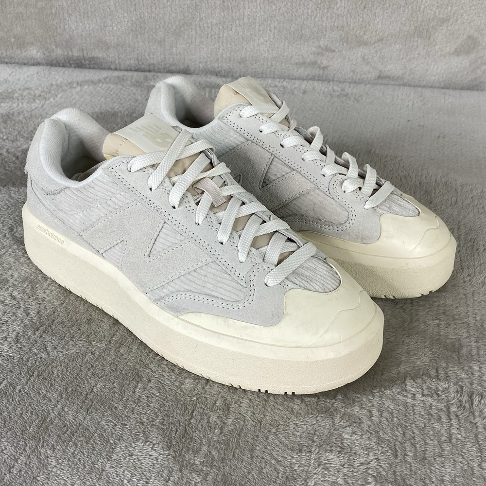 New Balance CT302 Shoes Mens 7 Women 8.5 MoonBeam Gray Suede Sneakers NEW